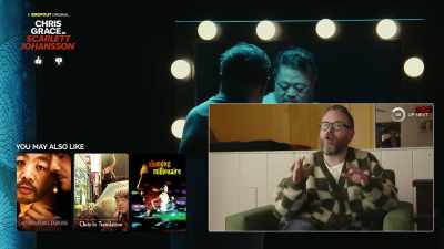Grant, we are all really
excited here at Dropout - Chris Grace: As Scarlett Johansson
