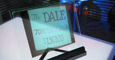 GRANT:
It's unveiled at the 1975 LA Auto Show. - White Rabbit Project