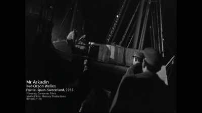 Graphic, certainly.
It's a murder-and-chase moment, - The Eyes of Orson Welles
