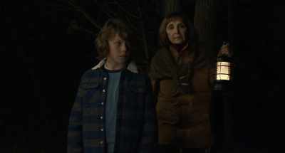 (grass crunches) - Dark Night of the Scarecrow 2