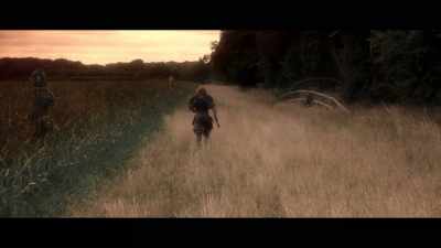 (grass crunching) - Warchief