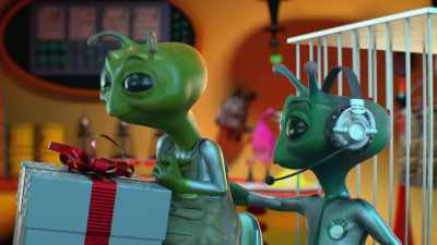 [grateful babbling] - Alien TV