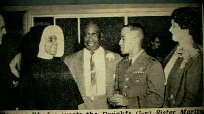 Graves: People wanted to see him
and listen to him and know that - Black in Space: Breaking the Color Barrier