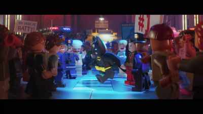- Grazie, Batman!
- Prego. - The Lego Batman Movie