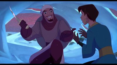 Great he can pick his teeth when he's done with us - Sinbad: Legend of the Seven Seas