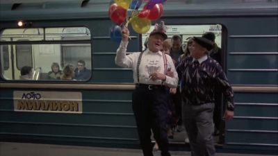 Great great subway Terrific - Police Academy: Mission to Moscow