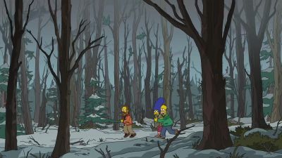 Great, more walking. - The Simpsons