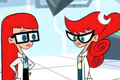 Great. Mr. Black and Mr. White
are going to be here any minute - Johnny Test