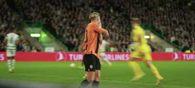 Great save by Joe Hart
who spread himself wide. - Football Must Go On