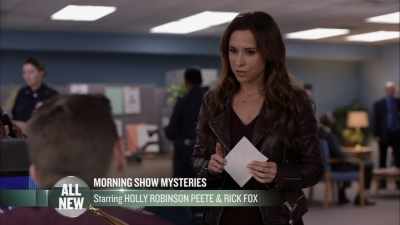 Great. So why don't you take
this and go talk to the person - Crossword Mysteries: A Puzzle to Die For