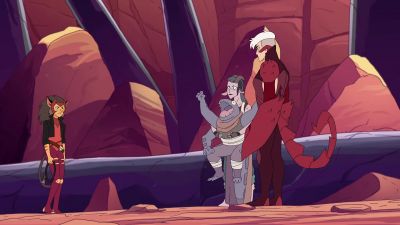 -Great. Thanks for the whip.
-Guys. - She-Ra and the Princesses of Power