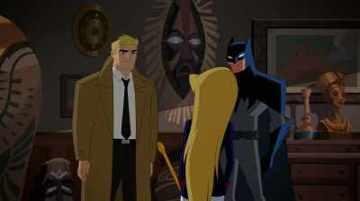 Great! The study's this way. - Justice League Action