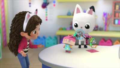 Great thinking, Baby Box.
Will you show us how to make them? - Gabby's Dollhouse