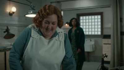 - Great timing, Trudy. I am off - Frankie Drake Mysteries