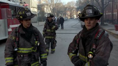 - Great work in there. - Chicago Fire
