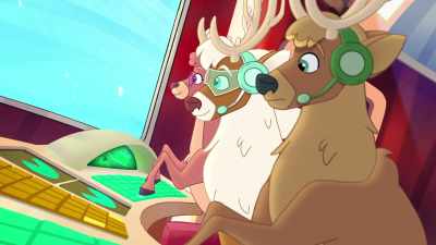 Great work, team. High hoof.
Don't leave me hanging. - Glisten and the Merry Mission