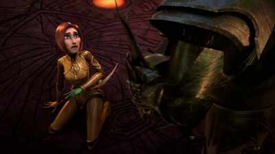 [Green Knight] Now we finish
what we began together. - Wizards: Tales of Arcadia