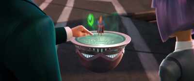 Green kryptonite
takes away Superman's powers, - DC League of Super Pets
