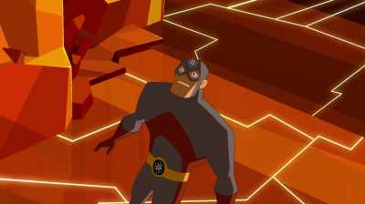 GREEN LANTERN: Spider mushroom?
Yellow ring? - Justice League Action