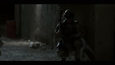 Green-side security set. - American Sniper