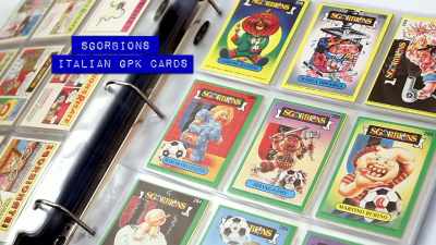 Green with soccer balls,
yeah, So the Italian yeah... - 30 Years of Garbage: The Garbage Pail Kids Story