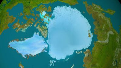 Greenland on its side there - An Inconvenient Truth