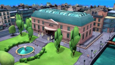 [Greg] Come on!
The museum's got a new dinosaur show - PJ Masks