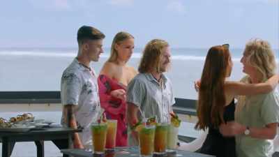 - GREG: I was pretty surprised
to see Coco walk in with Denny, - FBOY Island NZ