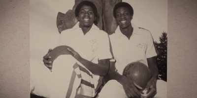 Greg Kelser was there,
and I put Jay Vincent in that lineup, - They Call Me Magic