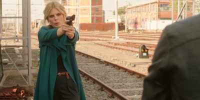 Gregori brought you here at
gunpoint, but you disarmed him, - Signora Volpe