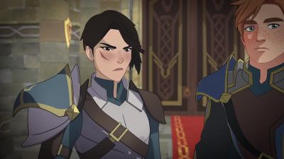 [Gren interpreting]
Thought I might run into you here. - The Dragon Prince