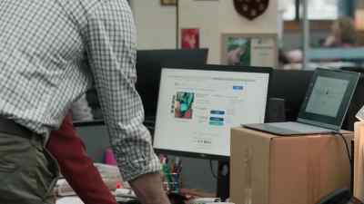 [Greta] Looks like someone
selling office chairs today. - The Office