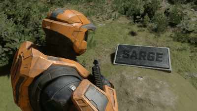 [Grif inhales]
And he was stuck in his ways - Red vs. Blue: Restoration