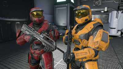 (Grif)
Yeah, why doesn't
he just mash together - Red vs. Blue: Restoration
