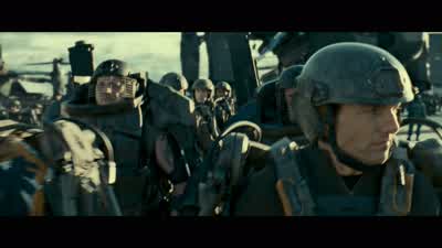 - Griff! Cage! - Cage! - Cage! - Cage! - Edge of Tomorrow