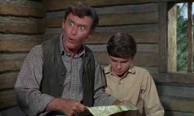 (GRIFFIN STAMMERING) But this map
is no earthly good. - The Adventures of Bullwhip Griffin