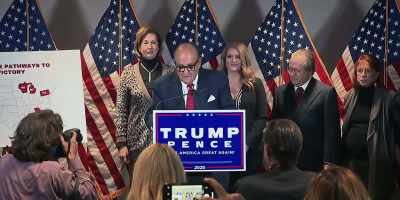 Griffin: They all
show up on stage, - Stopping the Steal