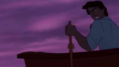 Grim, I lost her once!
I'm not gonna lose her again! - The Little Mermaid Live!