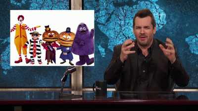 GRIMACE WAS A LARGE PURPLE BUTT - The Jim Jefferies Show