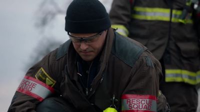 [grinder whirring] - Chicago Fire