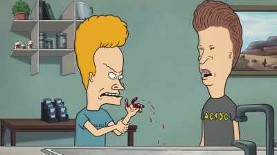 [grinding and squelching]
[screams] - Beavis and Butt Head Do the Universe