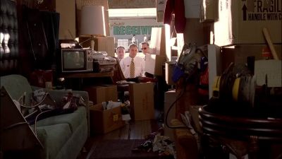 GRISSOM:
Electric saw. - CSI: Crime Scene Investigation