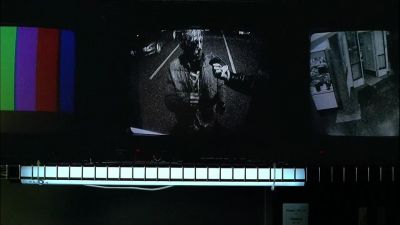 GRISSOM:
There. There's our guy...
        handing it off. - CSI: Crime Scene Investigation