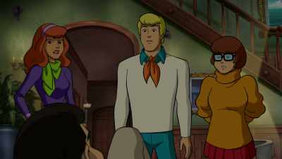 [GROANING CONTINUES
IN THE DISTANCE] - Scooby-Doo! Return to Zombie Island
