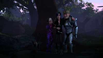 [groaning] Easy.
I just came back from beyond the grave. - Wizards: Tales of Arcadia