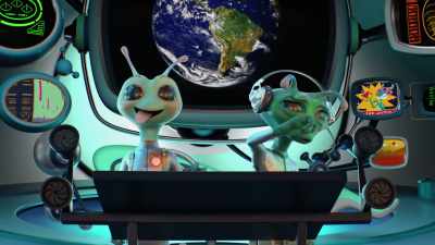 [groaning] - Alien TV