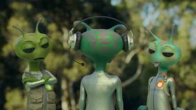 [groaning] - Alien TV