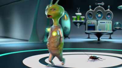 [groaning] - Alien TV