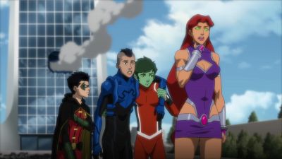 (GROANING) - Justice League vs  Teen Titans