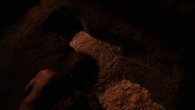 (groaning, vomiting) - The X-Files